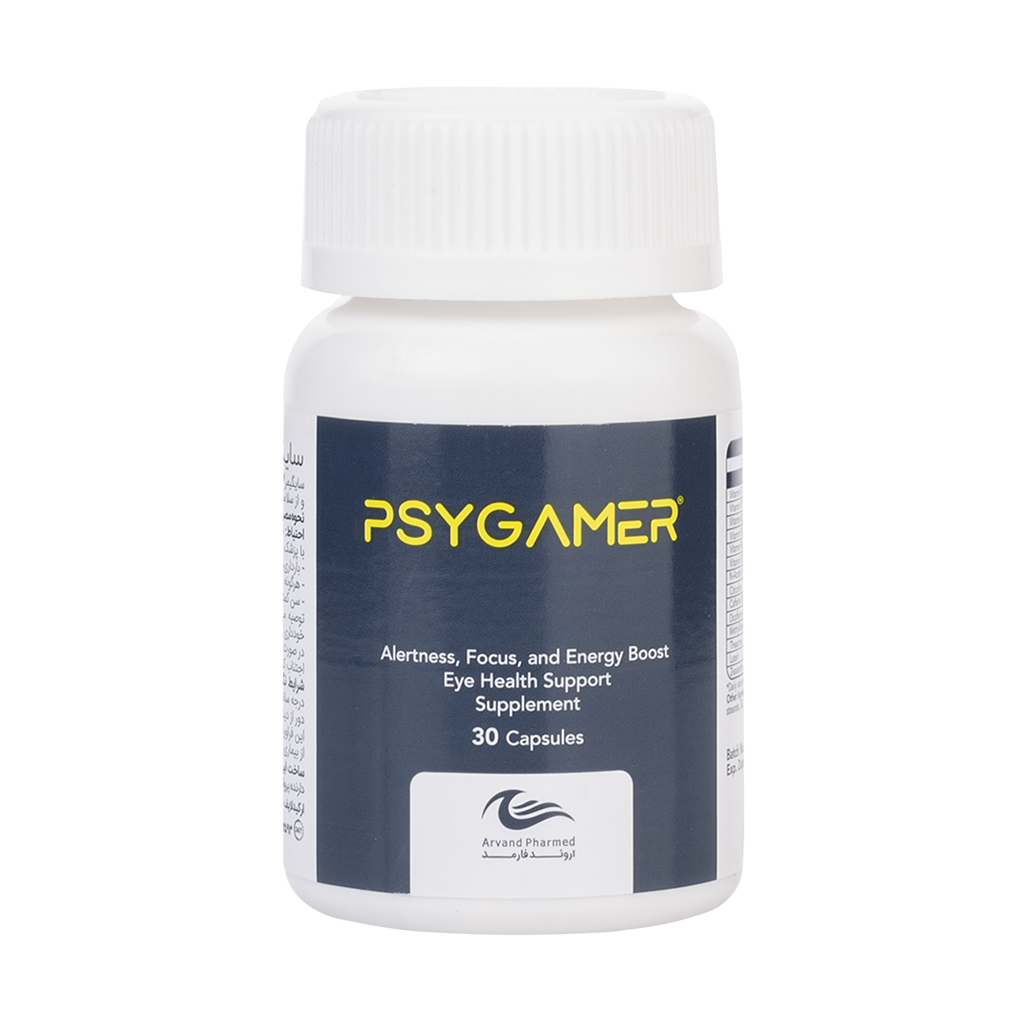 Arvand Pharmed Psy Gamer 30 Caps قیمت کپسول سای گیمر اروند فارمد