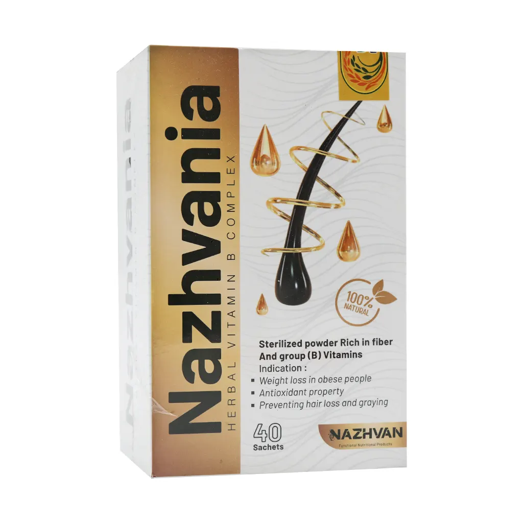 Nazhvan Giah Nazhvania Powder ساشه سبوس برنج ناژوانیا ناژوان گیاه