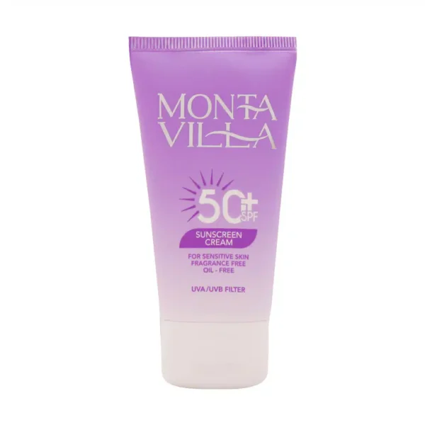 کرم ضد آفتاب SPF50 پوست حساس مونتا ویلا 50 میلی لیتر - 1