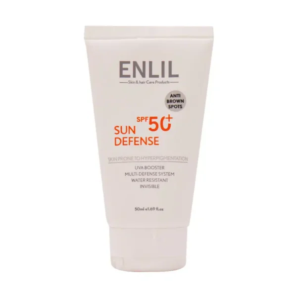 کرم ضد آفتاب SPF50 سان دیفنس پوست مستعد لک انلیل 50 میلی لیتر - 1