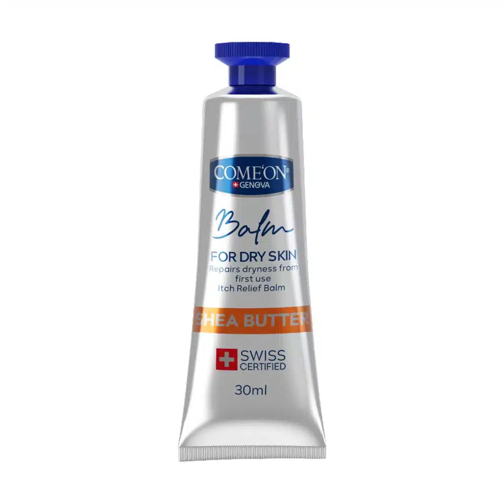 Comeon-Sheabutter-Balm-30-ml.jpg.webp بالم دست شی باتر کامان مناسب پوست خشک 30 میلی لیتر