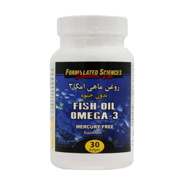 قیمت کپسول روغن ماهی امگا 3 فرمولیتد ساینسز بدون جیوه