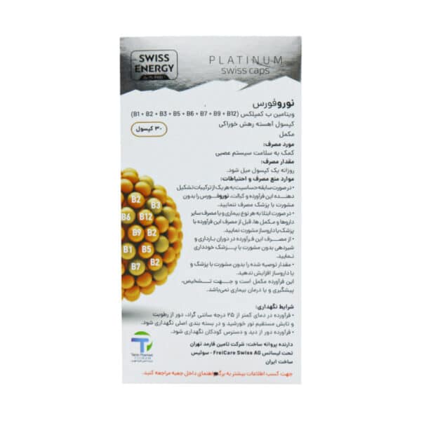 کپسول نوروفورس سوییس انرژی