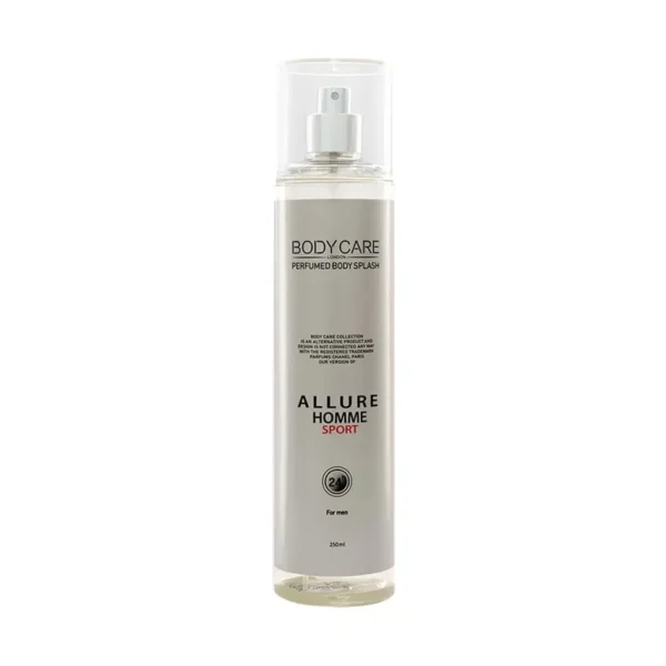 بادی اسپلش مردانه بادی کر مدل Allure Homme حجم 250 میلی لیتر