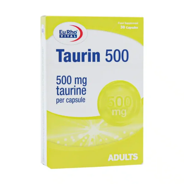 کپسول تائورین 500 میلی گرم یوروویتال 30 عدد - 1