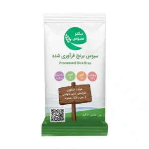 ساشه سبوس برنج فرآوری شده دکتر سبوس 10 گرم