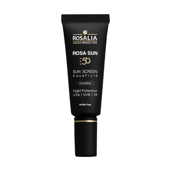 فلوئید ضد آفتاب بی رنگ SPF50 رزاسان رزالیا مناسب انواع پوست 40 میلی لیتر