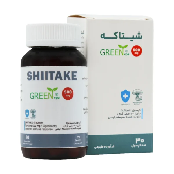 کپسول شیتاکه وارنا پژوهش آریا