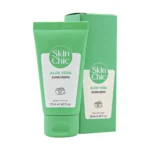 کرم ضد آفتاب عصاره آلوئه ورا SPF50 اسکین شیک