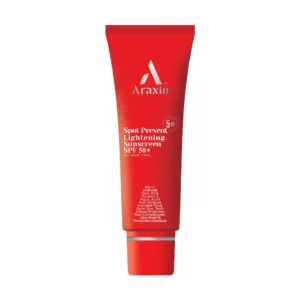 قیمت کرم ضد آفتاب روشن کننده و ضد لک SPF50 آراکسین