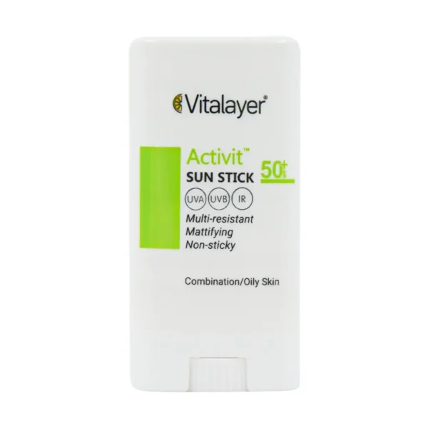قیمت ضد آفتاب استیکی اکتیویت SPF50 ویتالیر