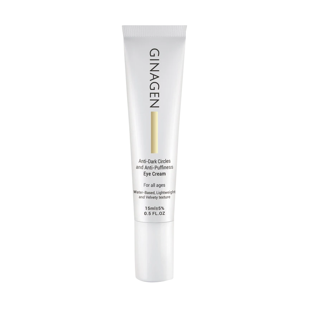 Ginagen Anti Dark Circles And Anti Purffiness Eye Cream 15 قیمت کرم دور چشم ضد تیرگی و پف ژیناژن