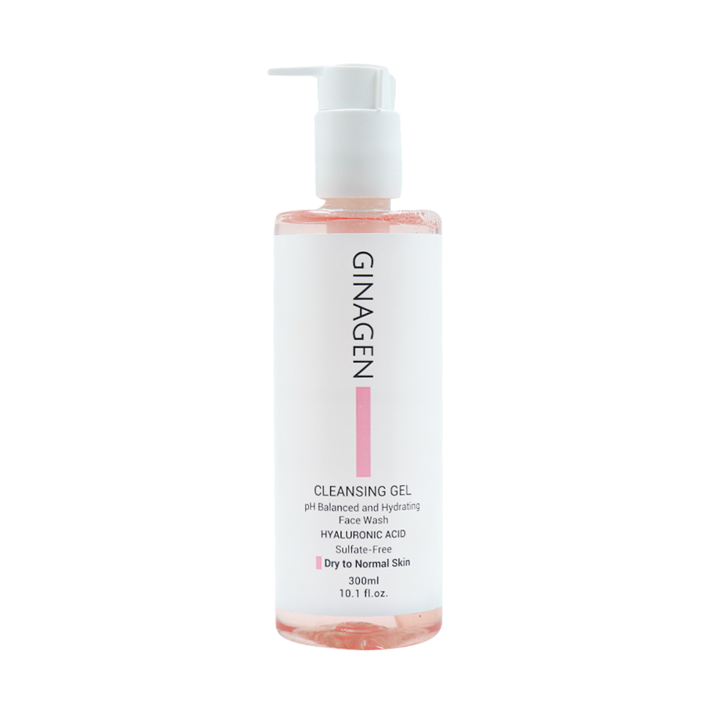 Ginagen Cleansing Gel For Dry To Normal Skin قیمت ژل شستشوی صورت پوست خشک و نرمال ژیناژن
