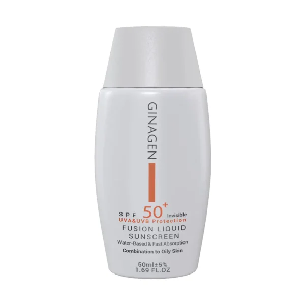 قیمت ضد آفتاب بی رنگ پوست چرب SPF50 ژیناژن