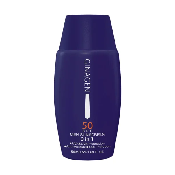 قیمت کرم ضد آفتاب مردانه ژیناژن مدل 1 در 3 با SPF50