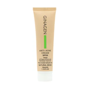 قیمت کرم ضد جوش رنگی SPF20 ژیناژن