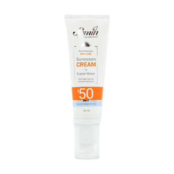 قیمت کرم ضد آفتاب فیوژن واتر انواع پوست SPF50 ثمین