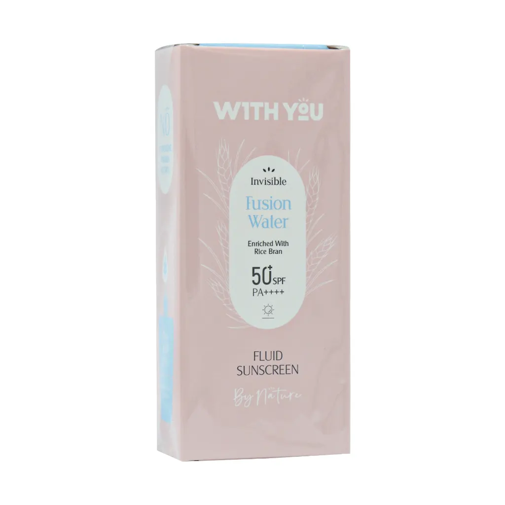 With You SPF50 Fluid Sunscreen 60 ml قیمت ضد آفتاب فلوئید SPF50 ویت یو