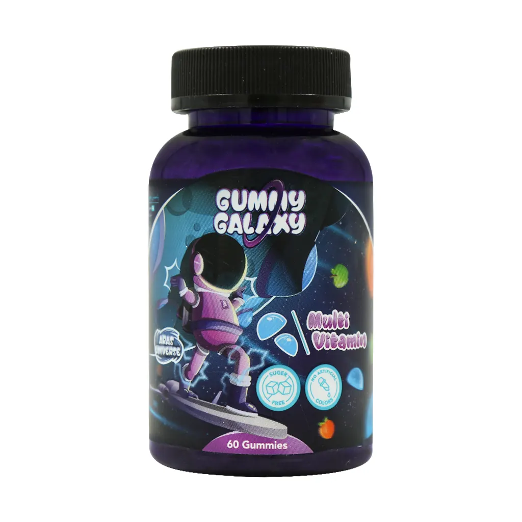 Aras Univers Gummy Galaxy Multi Vitamin 60 Gummies قیمت پاستیل مولتی ویتامین گامی گلکسی