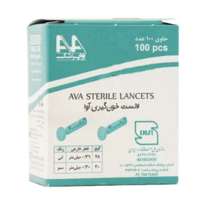 قیمت لانست خون گیری سبز آوا