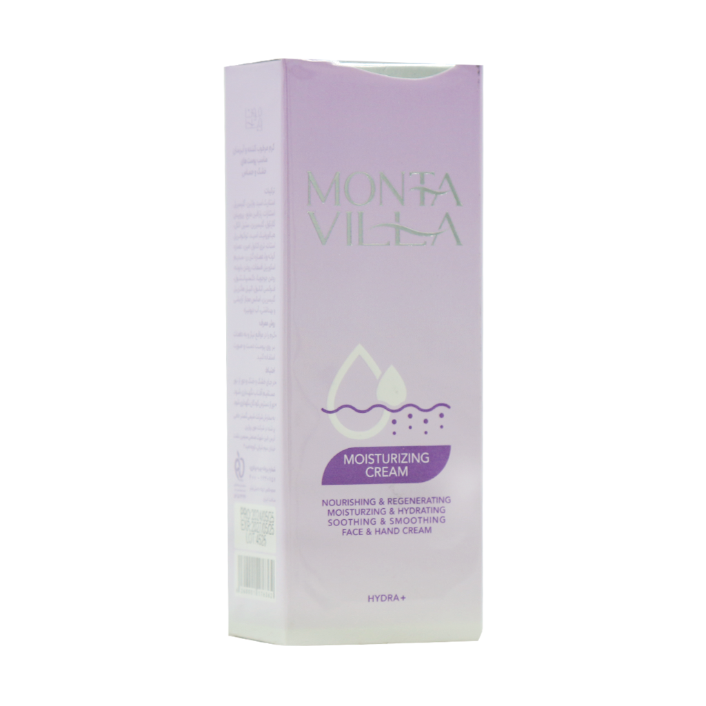 Sample Monta Villa Cream سمپل کرم مرطوب کننده و آبرسان مونتا ویلا