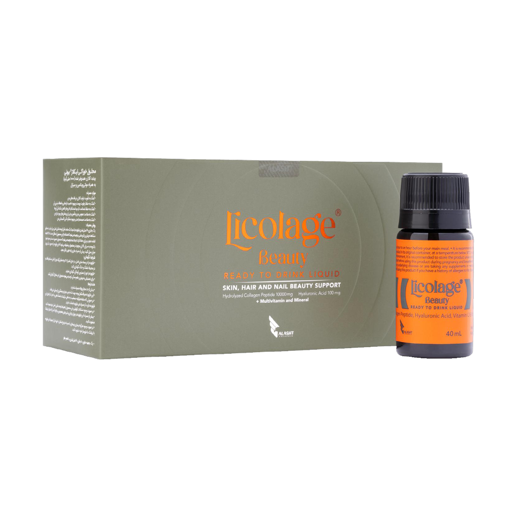Alasht Pharmed Licolage 10 Bottle کلاژن لیکلاژ