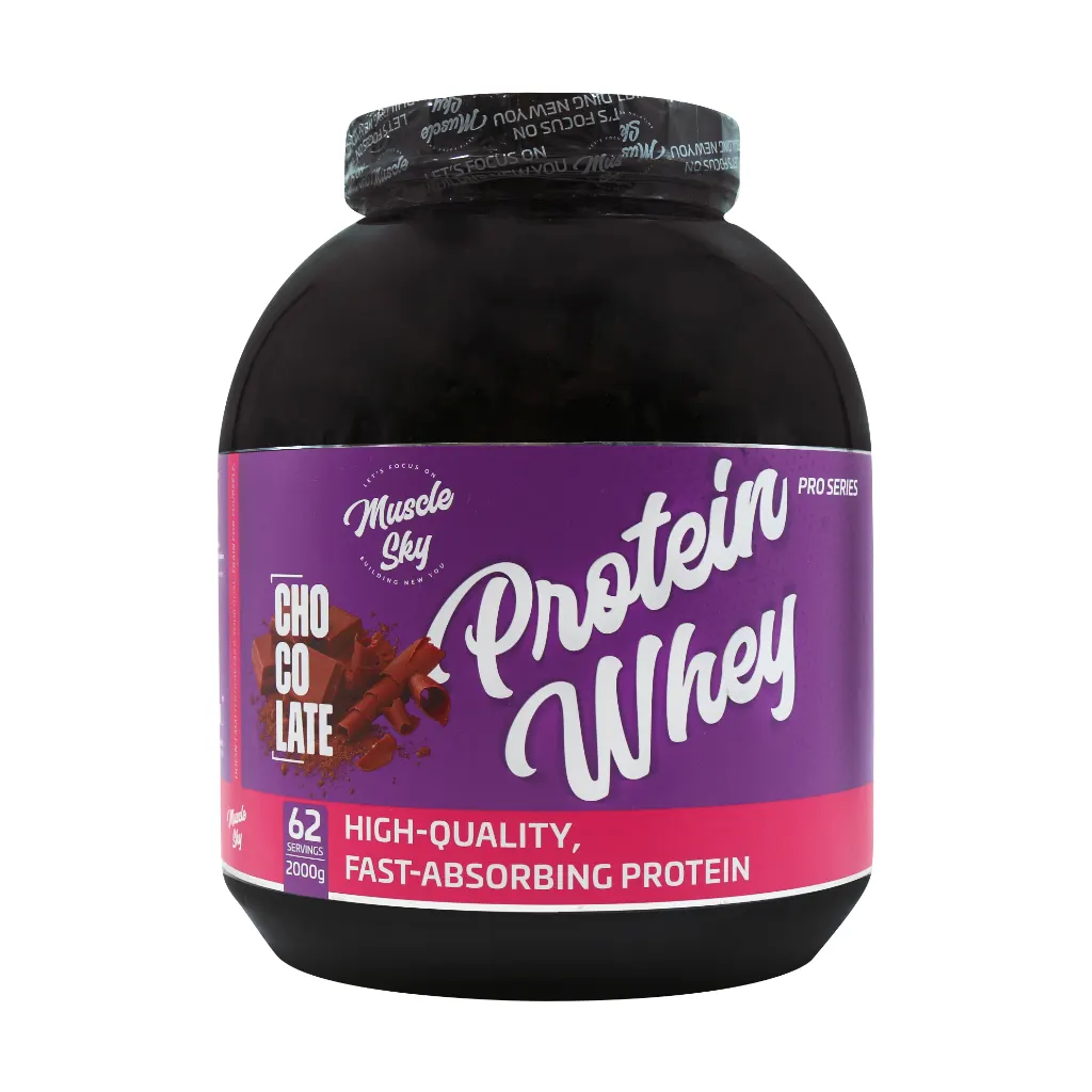 Muscel Sky Whey Protein Powder قیمت پودر پروتئین وی ماسل اسکای