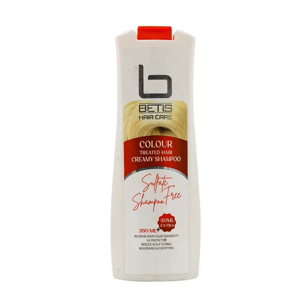 Betis Colour Treated Hair Shampoo 400 ml2 قیمت شامپو کرمی موهای رنگ و هایلایت شده بتیس