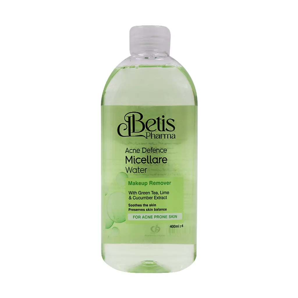 Betis Pharma Acne Defence Micellare Water 400 ml قیمت میسلار واتر پوست آکنه دار بتیس فارما