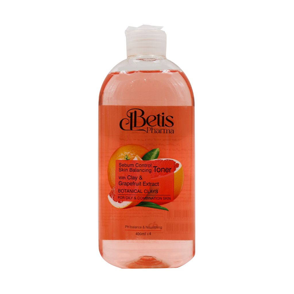 Betis Pharma Face Toner For Oily And Combination Skin 400 ml قیمت تونر صورت پوست چرب و مختلط بتیس فارما