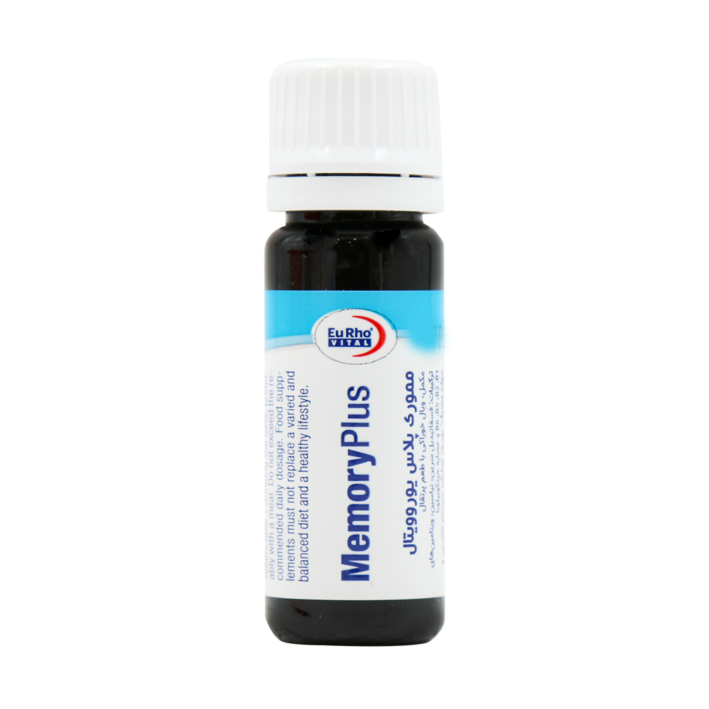 Eurhovital Memory Plus 6 Drinking Vials ویال مموری پلاس یوروویتال