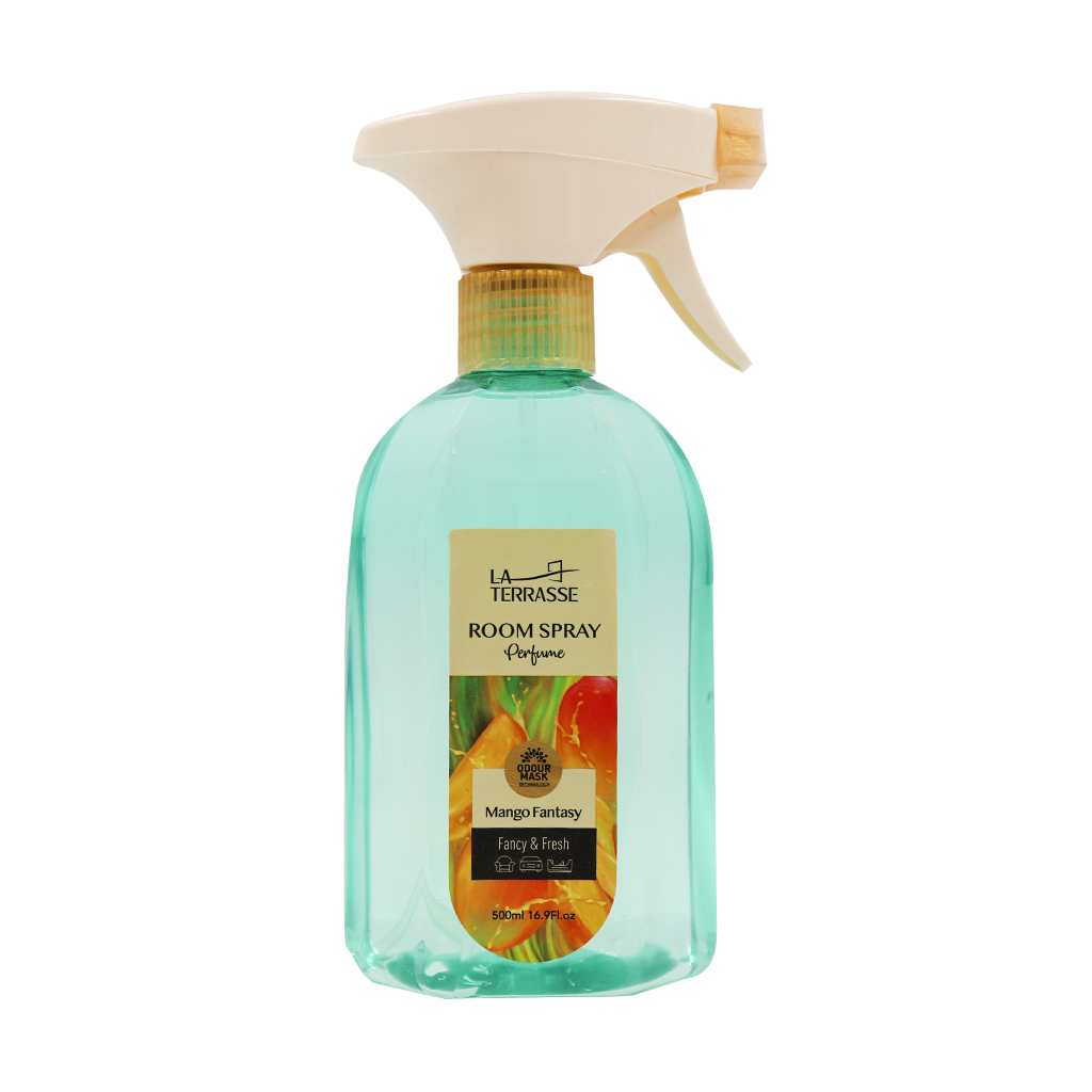 La Terrasse Mango Fantasy Room Spray 500 ml قیمت اسپری خوشبو کننده هوا لاتراس مدل Mango Fantasy