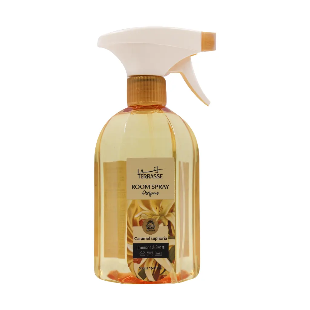 Laterrasse Caramel Euphoria Room Spray 500 قیمت اسپری خوشبو کننده هوا لاتراس Caramel Euphoria