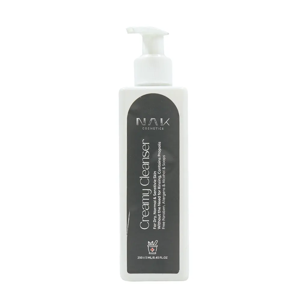 Nak CreamyCleanser Without The Need For Rinsing 250 ml قیمت پاک کننده کرمی و غیر صابونی ناک