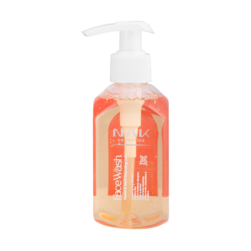 Nak Face Wash Gel For Dry Skin 200 ml قیمت ژل پاک کننده آرایش صورت پوست خشک ناک