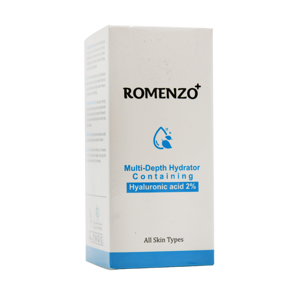 Romenzo Hyaluronic Acid 2% Serum 30 ml قیمت سرم هیالورونیک اسید 2% آبرسان رومنزو