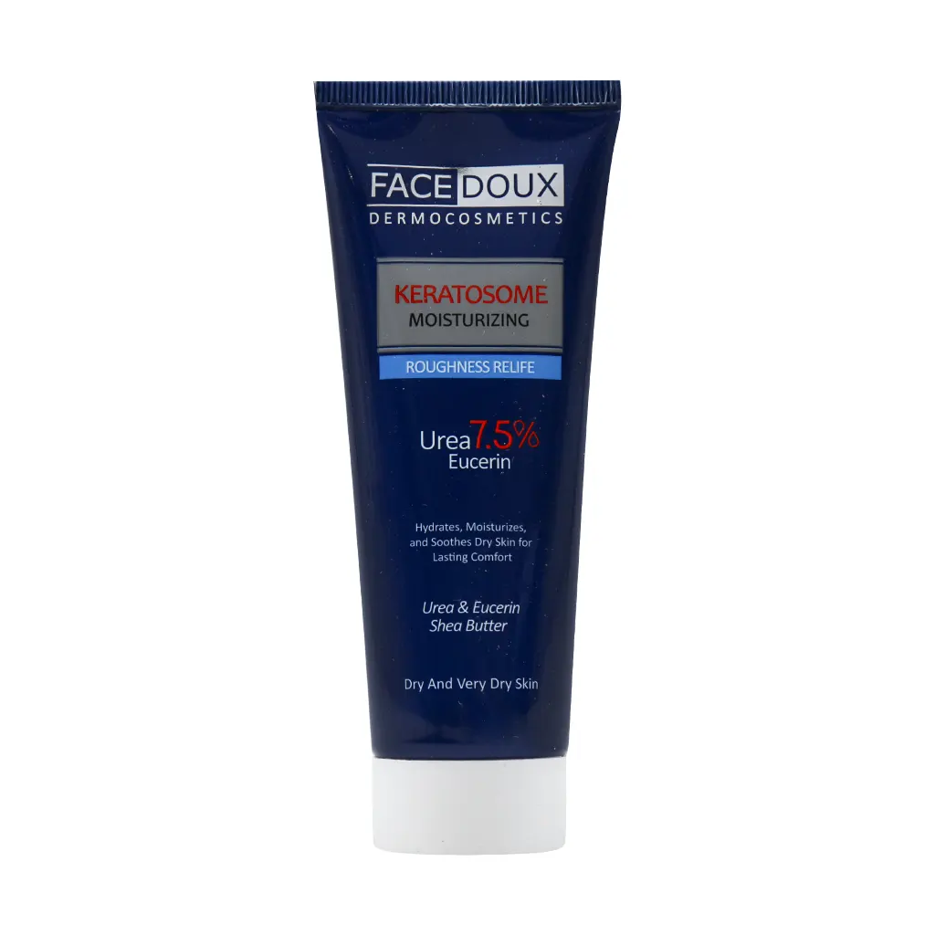 Face Doux Keratosome Urea 7.5 Moisturizing Cream 75 قیمت کرم مرطوب کننده 7.5% اوره کراتوزوم فیس دوکس
