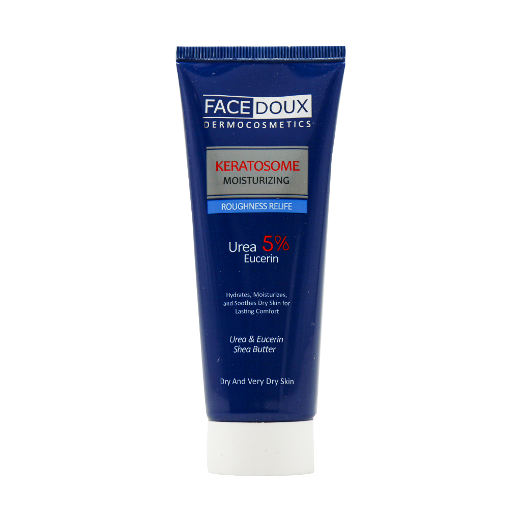 Face Doux Urea 5% Keratosome Moisturizing Cream 75 ml قیمت کرم مرطوب کننده 5 درصد اوره کراتوزوم فیس دوکس