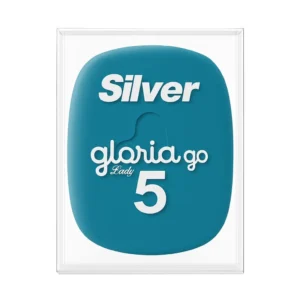 خودتراش زنانه 5 لبه گلوریا گو سیلور با 3 تیغ یدک