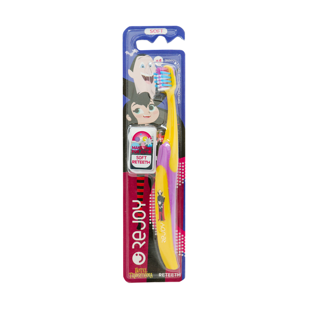 Rejoy Toothbrush For Children Over 4 Years Old yellow قیمت مسواک کودک ریجوی مدل Reteeth بالای 4 سال