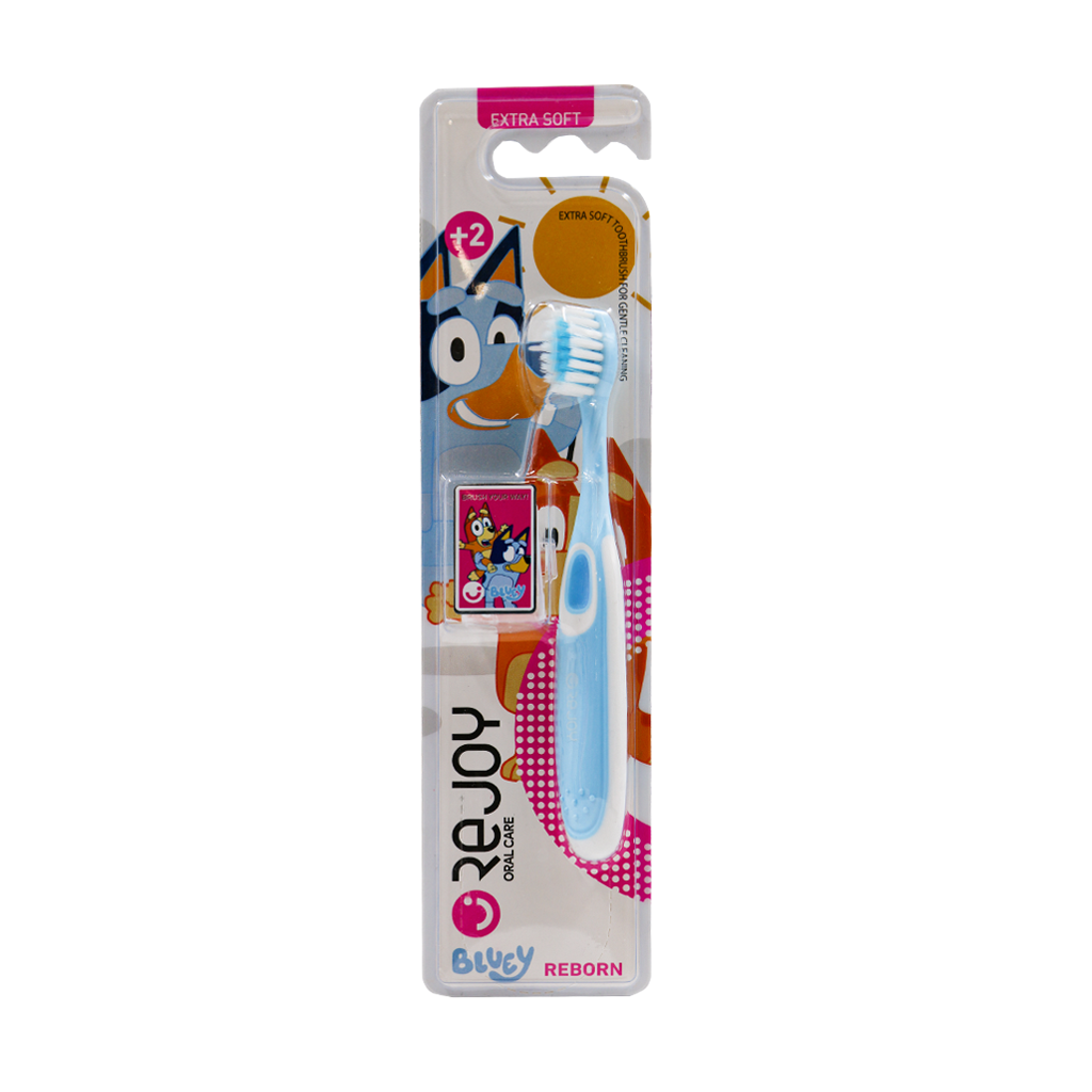 Rejoy Up 2 Extra Soft Kids Toothbrush Blue قیمت مسواک کودک بالای 2 سال ریجوی با برس خیلی نرم