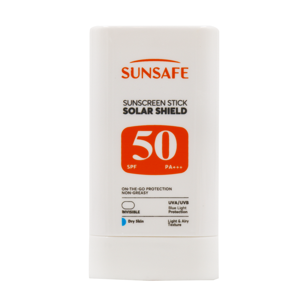 Sunsafe Spf50 Sunscreen Stick For Dry Skin 20 g قیمت استیک ضد آفتاب SPF50 پوست خشک سان سیف