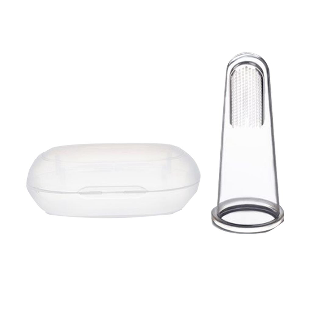 Umomy 0 Month Finger Toothbrush قیمت مسواک انگشتی سیلیکونی یومامی