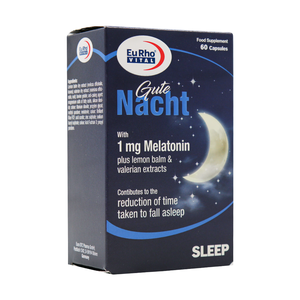 Eurho vital Gute Nacht 60 Caps قیمت کپسول گوته نخت یوروویتال