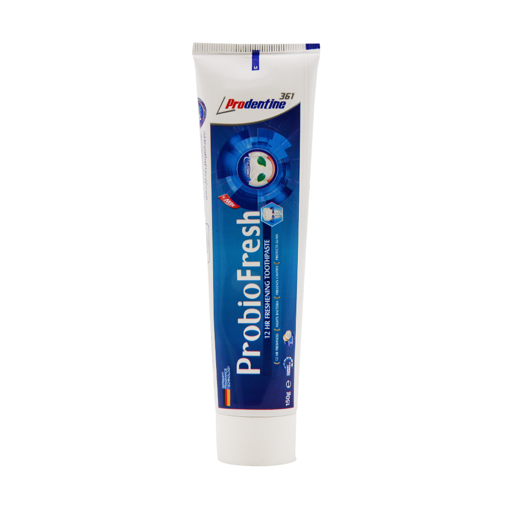 Prodentine Probiofresh Toothpaste 150 gr قیمت خمیر دندان از بین برنده بوی نامطبوع دهان پرودنتین