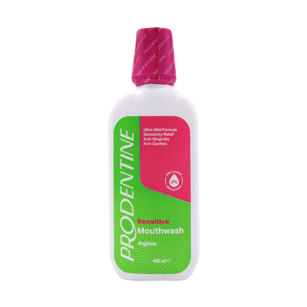 Prodentine Sensitive Mouthwash 400 قیمت دهانشویه لثه و دندان حساس آرژنین پرودنتین