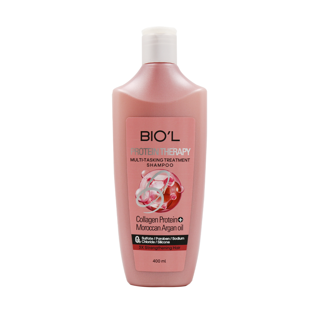 Biol Protein Therapy Shampoo 400 ml قیمت شامپو موهای آسیب دیده و پروتئینه شده بیول