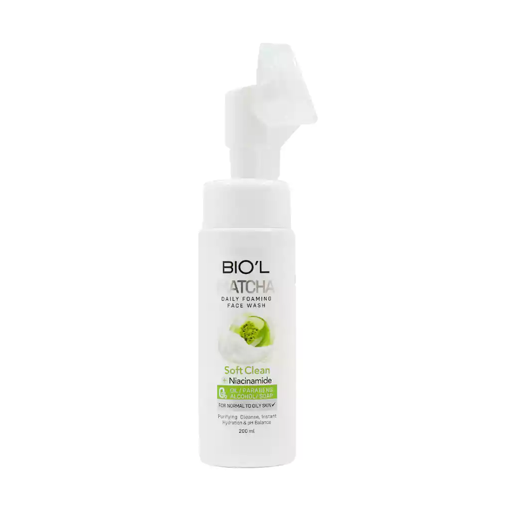 Biol Matcha Face Wash 200 ml قیمت فوم شستشوی صورت ماچا و نیاسینامید بیول