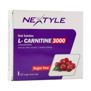 قیمت ویال ال کارنیتین 3000 میلی گرم نکستایل