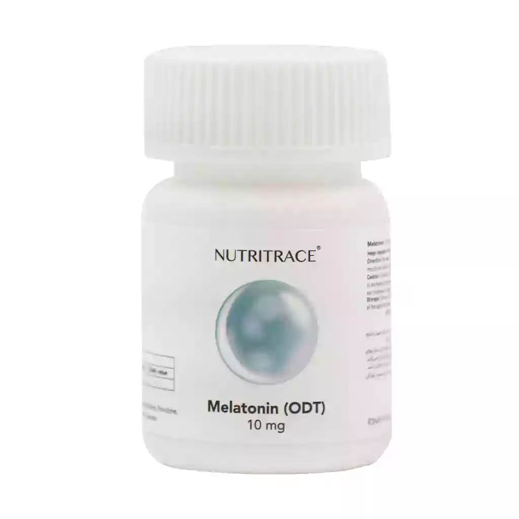 Nutritrace Melatonin 10 Mg 30 Tabs قیمت قرص ملاتونین 10 میلی گرم نوتری تریس